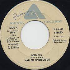 HARLEM RIVER DRIVE / NEED YOU